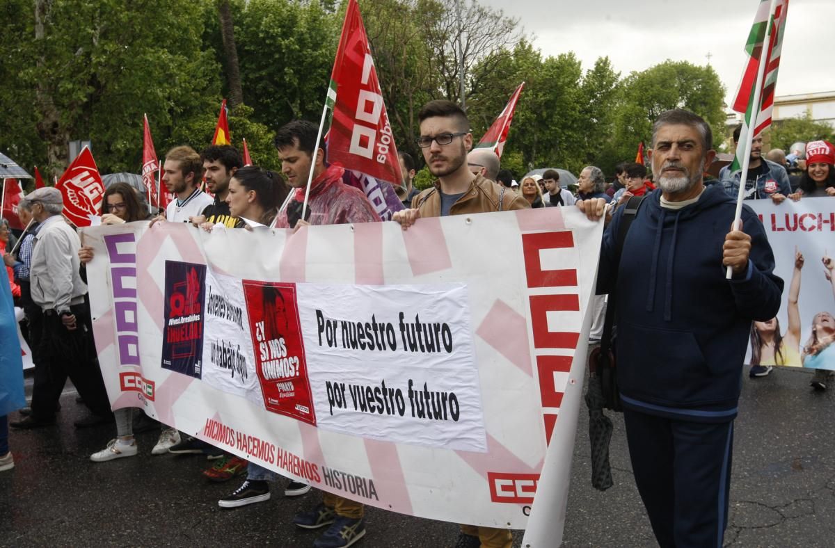 Primero de Mayo reivindicativo en las calles cordobesas