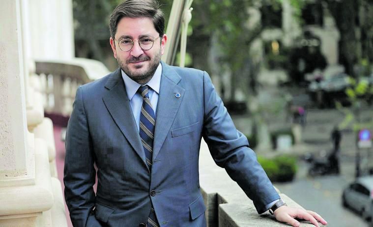 Manuel Muñiz, el pasado miércoles en la sede de la Delegación del Gobierno en Balears.