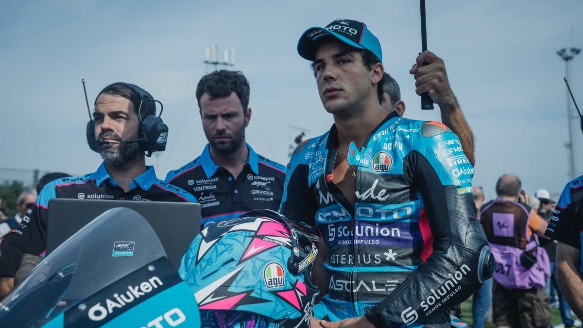 Óscar Casas en una imagen de la película