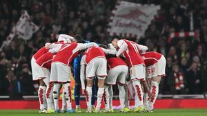 El Arsenal, en un duelo de esta temporada