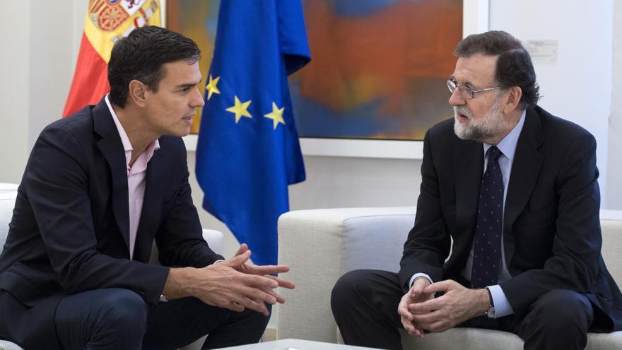 Sánchez comunicó a Rajoy que no es necesario el 155