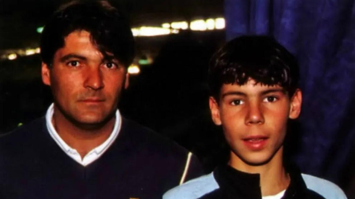 Rafa y Toni Nadal