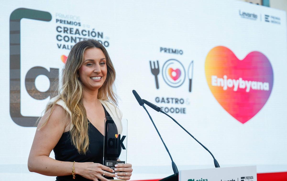 Ana Valdés, premiada en la categoría Lifestyle.