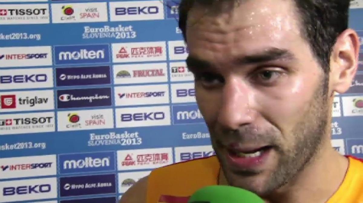 Calderón parla després de caure en la pròrroga amb una França que va anar per sota durant tot el partit.