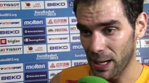 Calderón parla després de caure en la pròrroga amb una França que va anar per sota durant tot el partit.