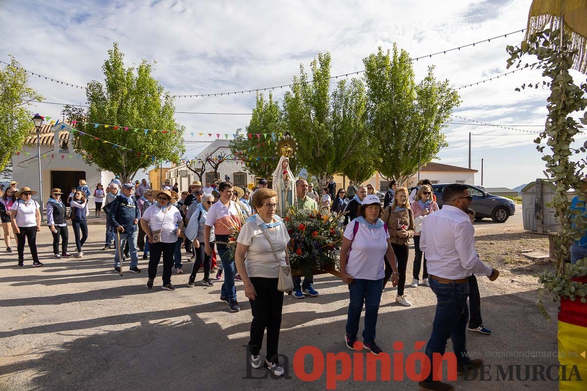 Así ha sido la Romería de los vecinos de Los Royos y El Moralejo a la ermita de los Poyos de Celda en Caravaca