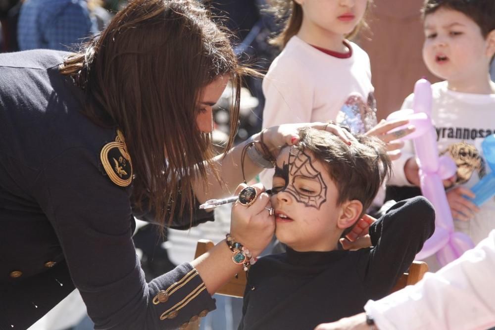 Fiesta infantil que la Asociación de Familiares de Niños con Cáncer (Afacmur)