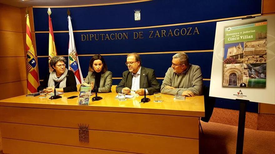 La DPZ publica la guía ‘Románico y juderías en las Cinco Villas’