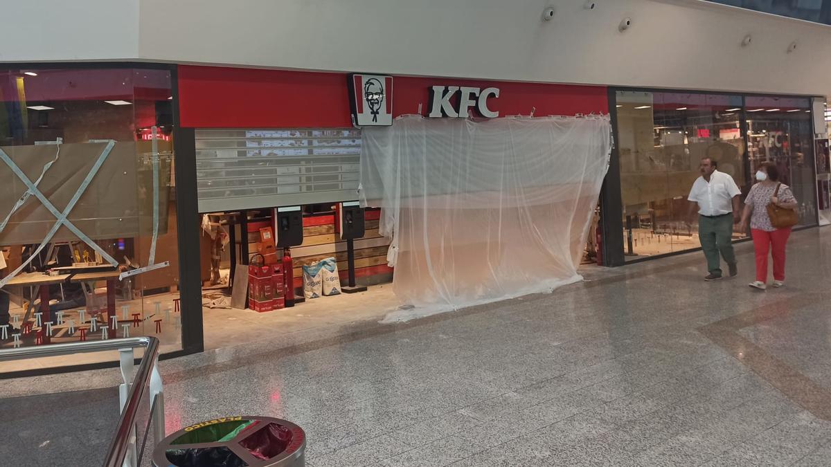 Local de KFC que abrirá en El Arcángel.