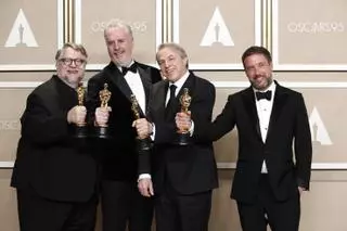 Guillermo del Toro se alza con el Oscar a la mejor película de animación por 'Pinocho'