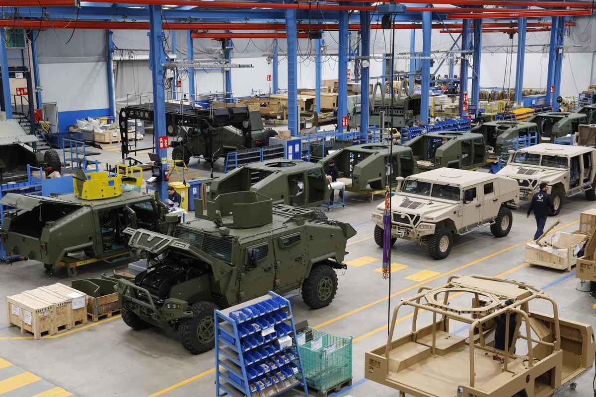 Las instalaciones de la empresa Urovesa, especializada en la fabricación de vehículos especiales