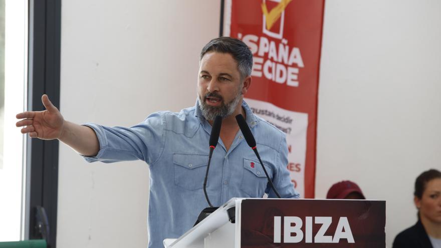 Mira aquí el vídeo del mitin de Santiago Abascal en Ibiza