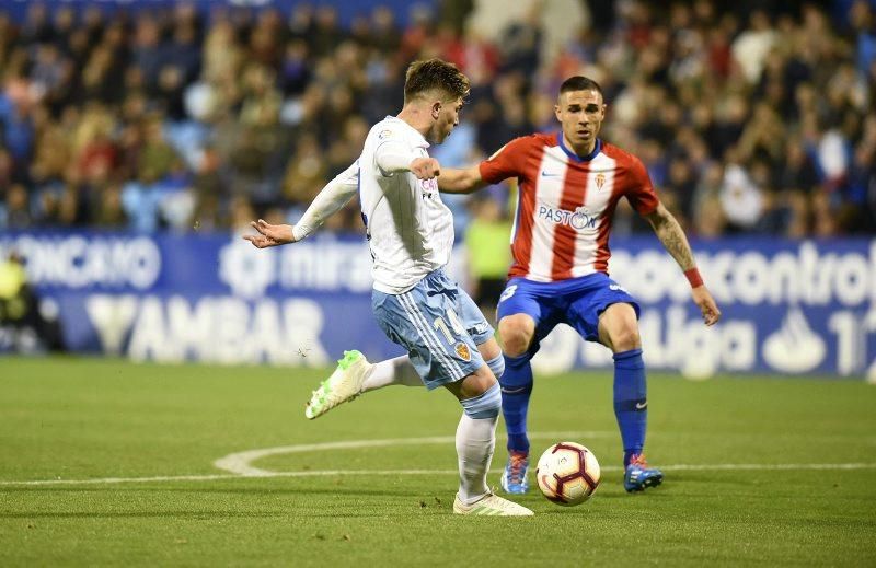 El Real Zaragoza vence al Sporting