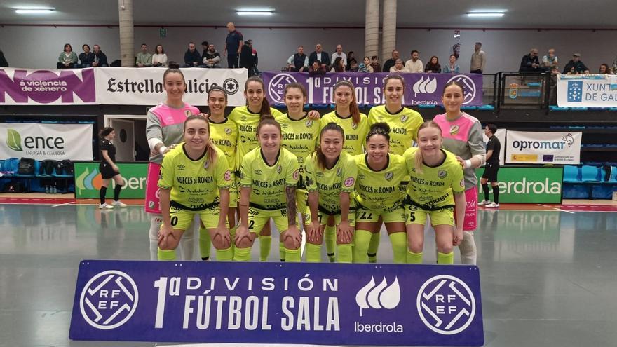 El Nueces de Ronda Atlético Torcal se gusta ante el ENCE Marín (1-5)