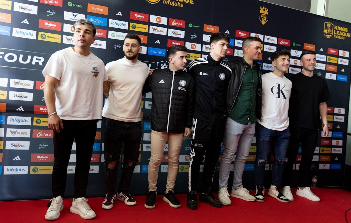 Las mejores imágenes de la alfombra roja de la Kings League Las mejores imágenes de la alfombra roja de la Kings League