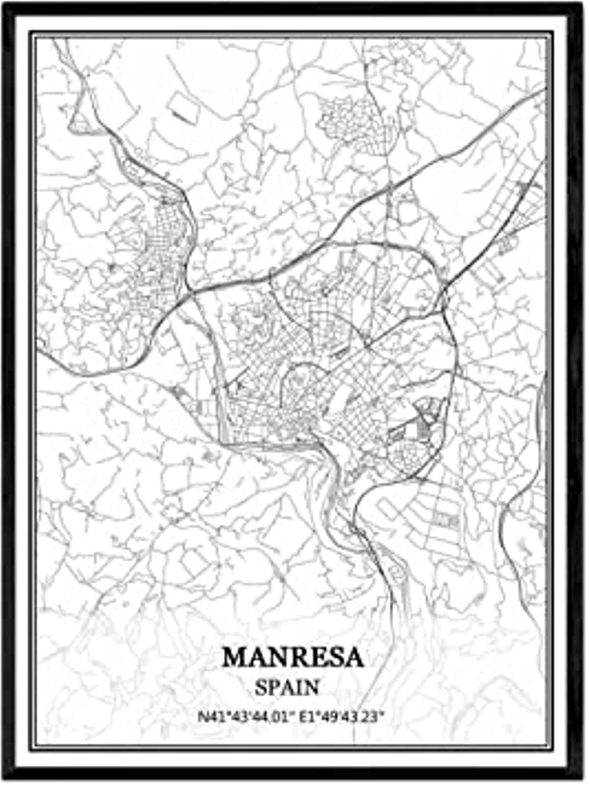 El mapa de Manresa venut a Amazon