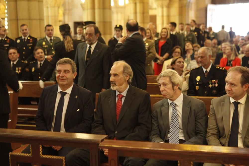 Celebración de la fiesta Policía Nacional en Gijón