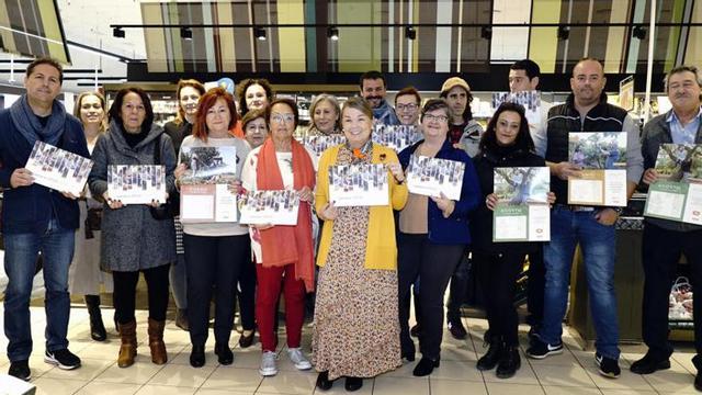 Presentación del calendario solidario.