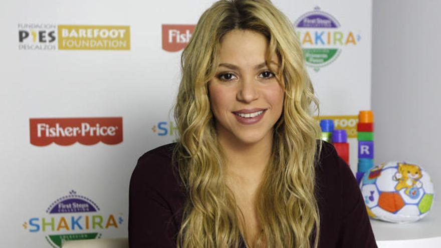 La popular cantante colombiana Shakira