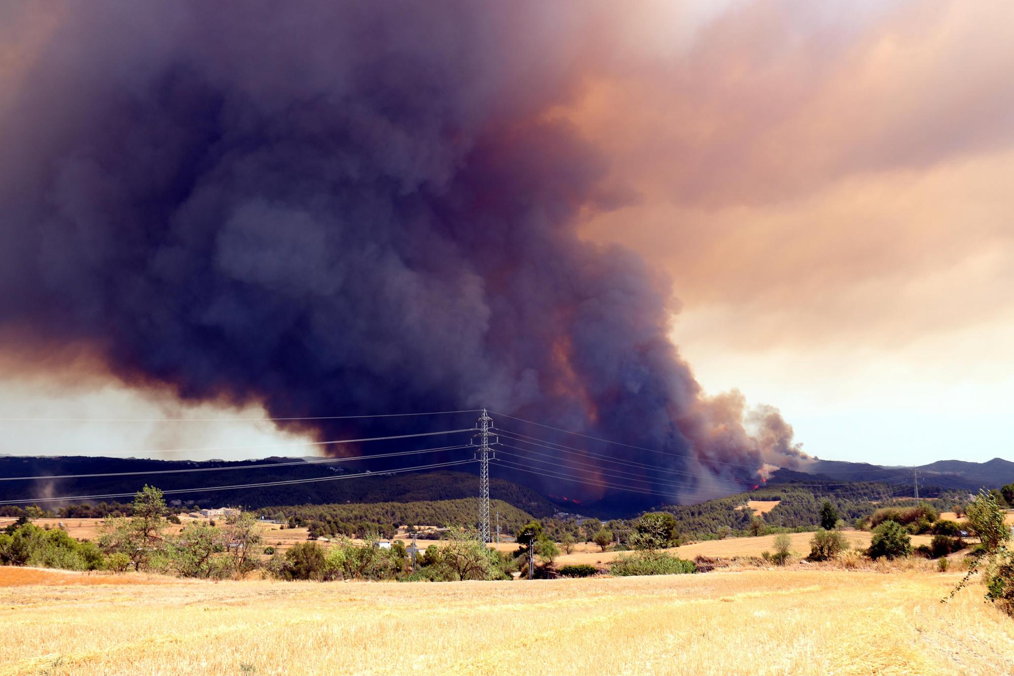 Incendi al Bages