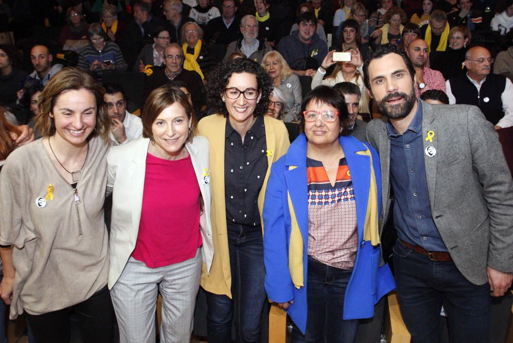 Acte central de la campanya electoral d'ERC a Girona