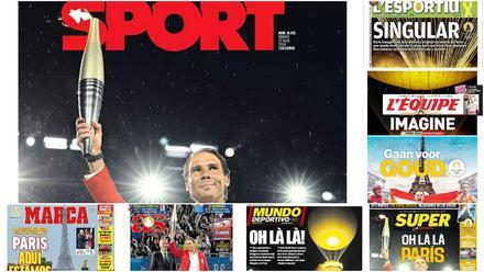 Las portadas de la prensa deportiva de hoy, sábado 27 de julio