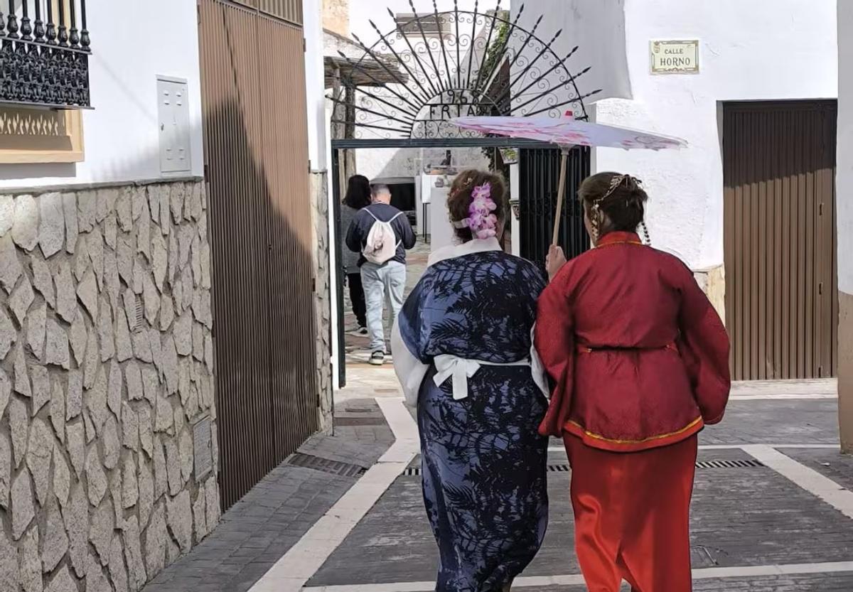 Alfarnate, el pueblo de Málaga se convierte en Japón gracias a sus cerezos en flor