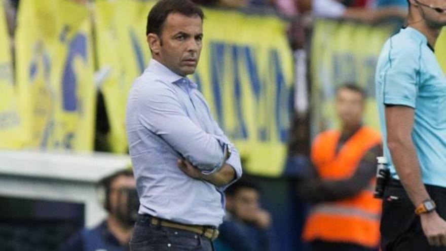 Javi Calleja, el entrenador del Villarreal CF.