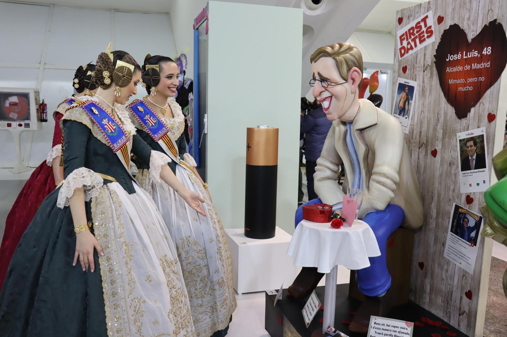 La "passejà" de la corte en la Exposición del Ninot