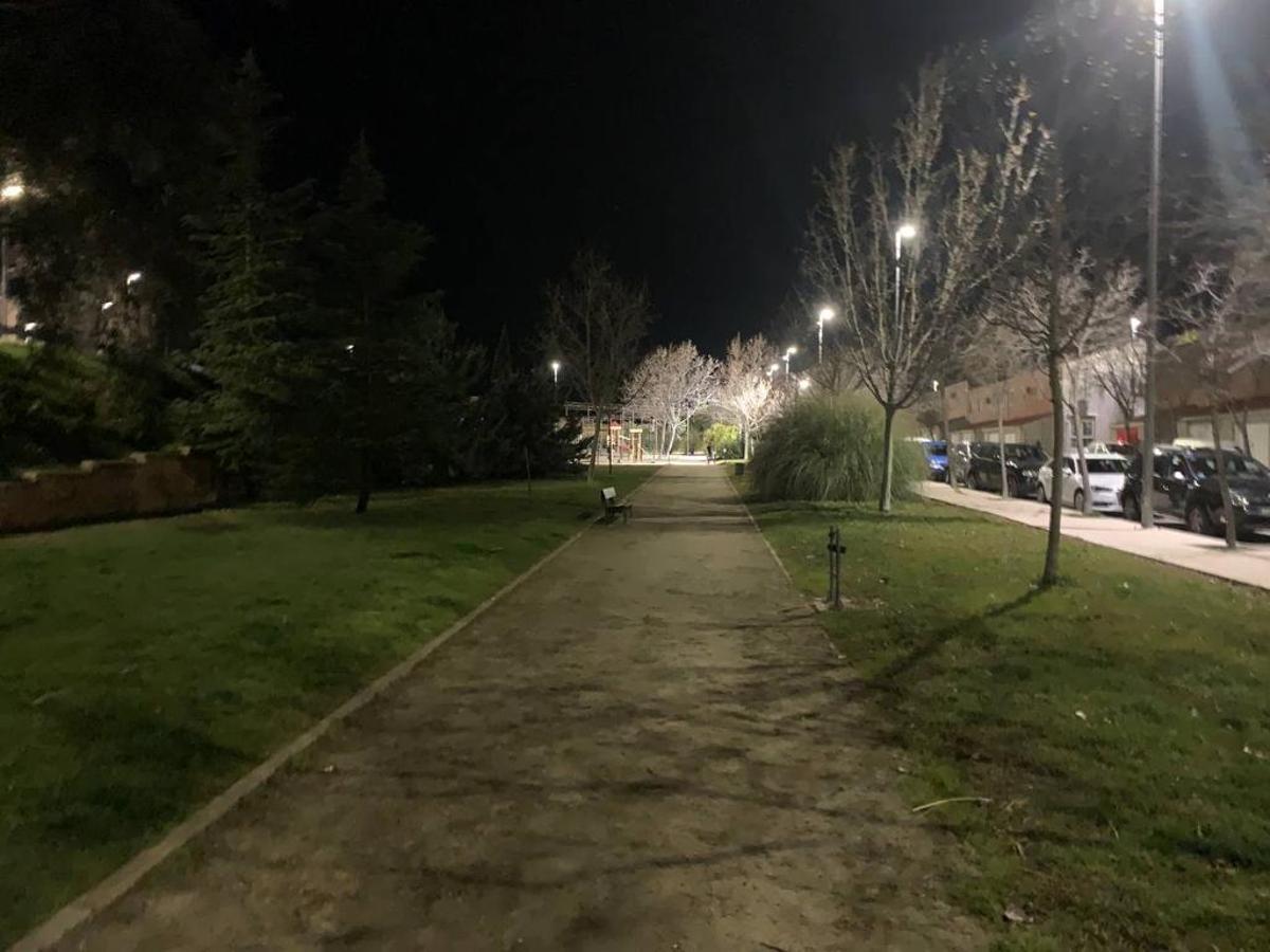 Parque del Residencial Gredos de Cáceres.
