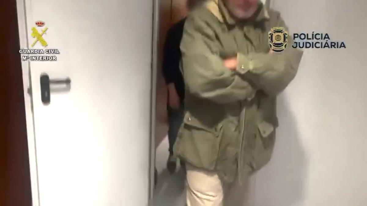 VÍDEO: Así fue la detención de Natalio Grueso en Portugal: "Mantenía un perfil bajo y discreto, intentando pasar desapercibido entre la población local"