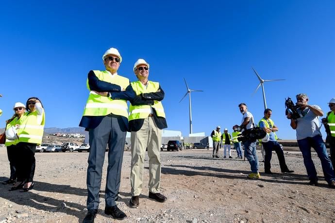 INAGURACION DEL MAYOR PARQUE EOLICO DE CANARIAS