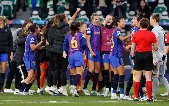 ¡Turín las espera! Así celebró el Barça el pase a la gran final