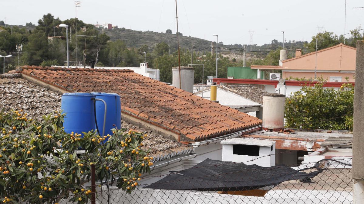 Casas de la urbanización Font de l’Almaguer de Alfarb