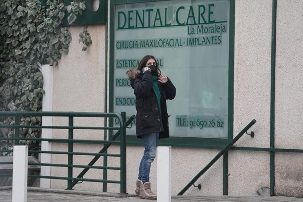 Elena Furiase, con look de invierno