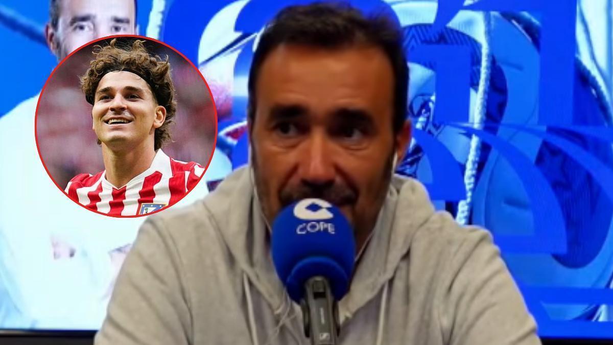 Juanma Castaño, sorprendido por la oferta del Real Madrid por Julián Álvarez: "Estoy alucinado"