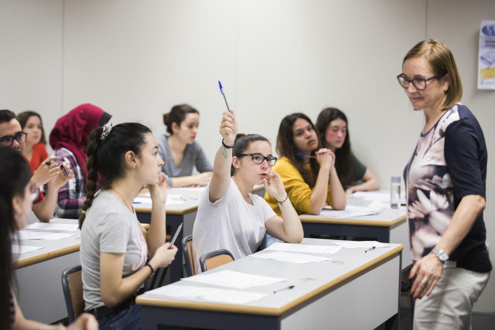 Primer día de selectividad en la UPV