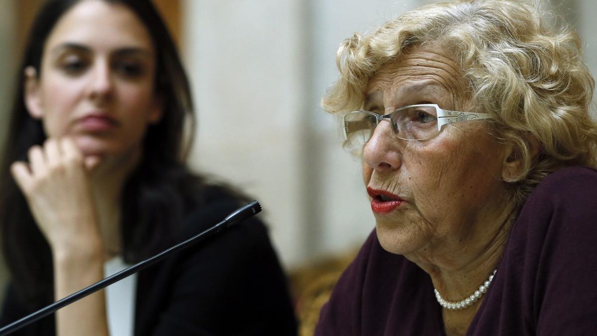 Rita Maestre y Manuela Carmena