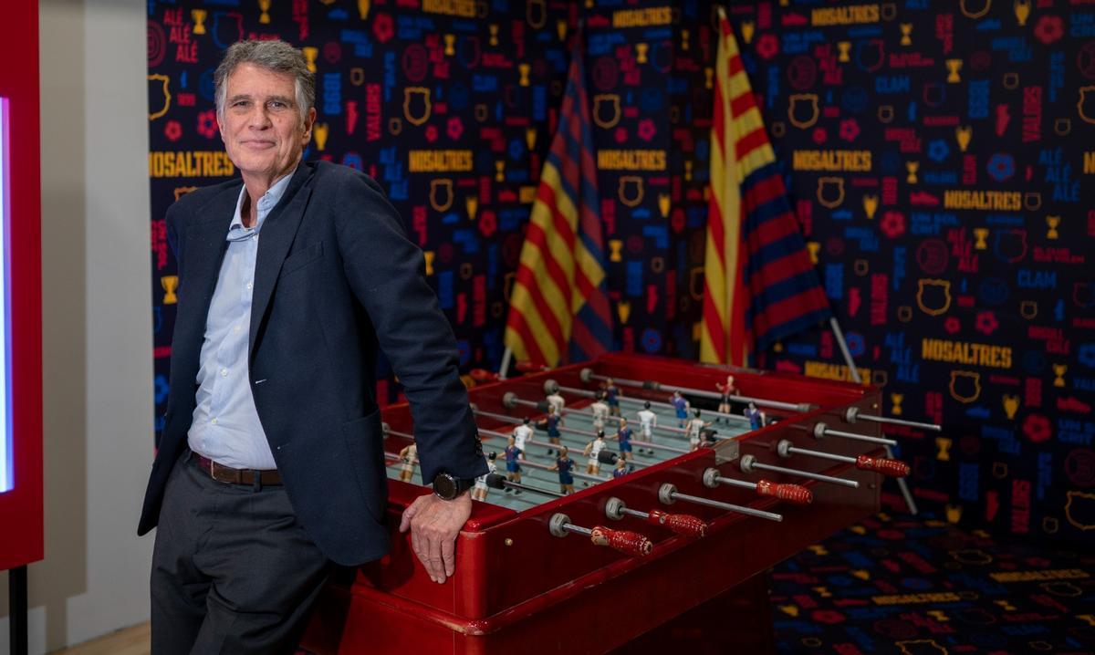Jaume Guardiola posa en la candidatura de Nosaltres.