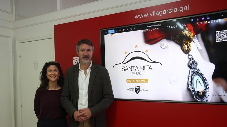 Vilagarcía rendirá tributo a Santa Rita y a Alejandro Sanz