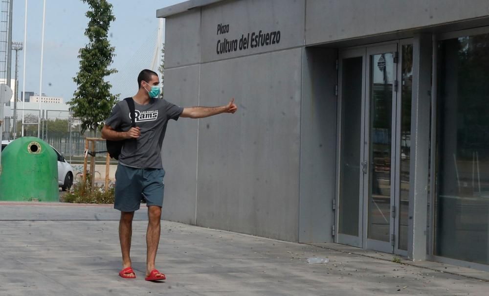 Primer entrenamiento Valencia Basket