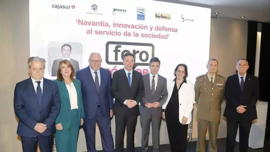 Ricardo Domínguez, presidente de Navantia, en Foro CÓRDOBA