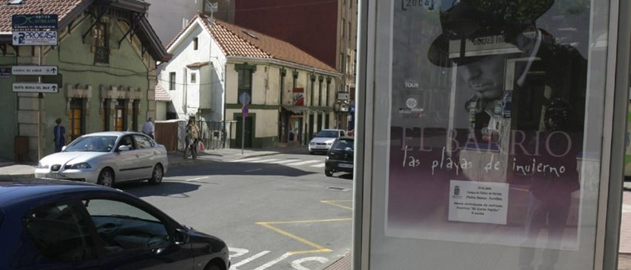 Zona de la calle José Fernandín donde se produjo el atropello.