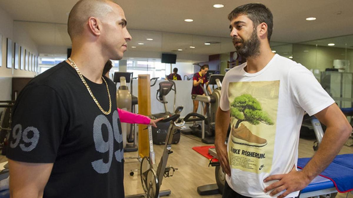 Carlos Arroyo y Navarro, el día de su llegada a Barcelona