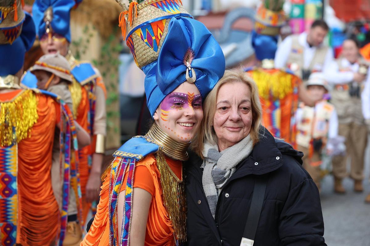 Imágenes del sábado de Carnaval en A Coruña