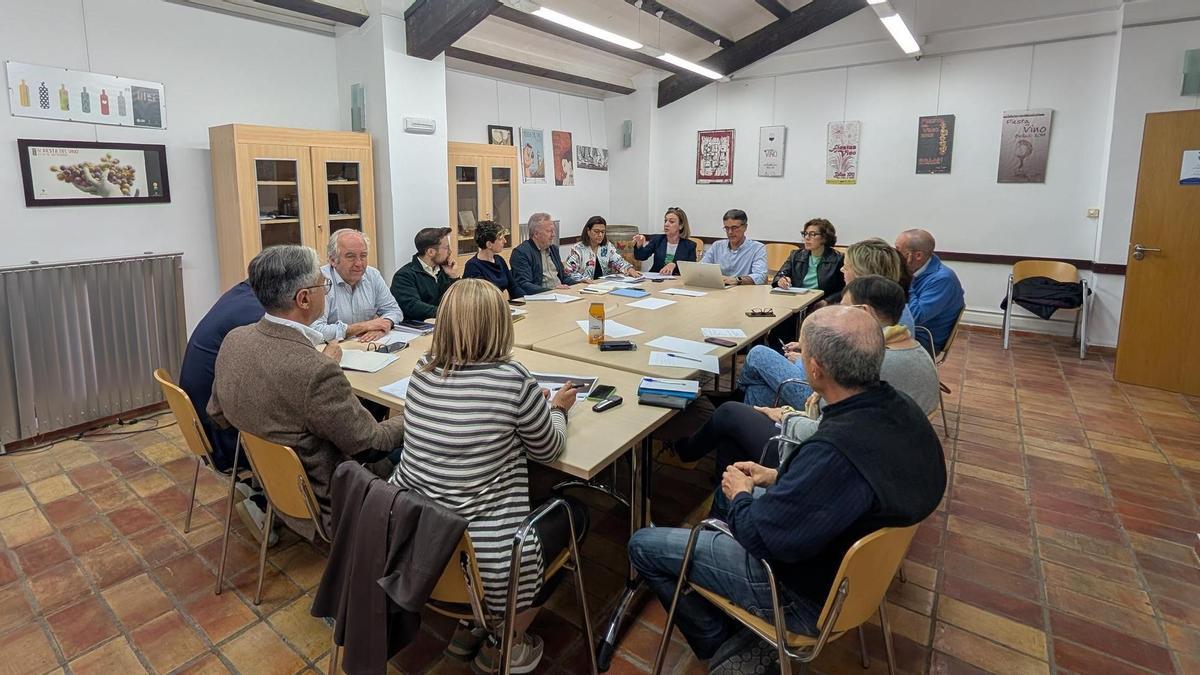 El Museo del Vino de Bullas acoge una reunión clave de las Rutas del Vino de la Región de Murcia