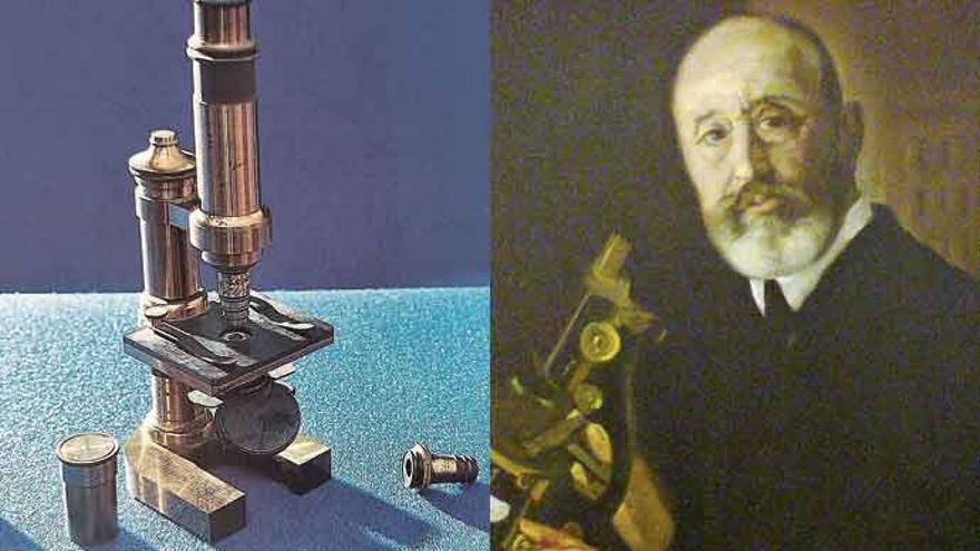Os microscopios que produciu Ramón Varela de la Iglesia (1886)