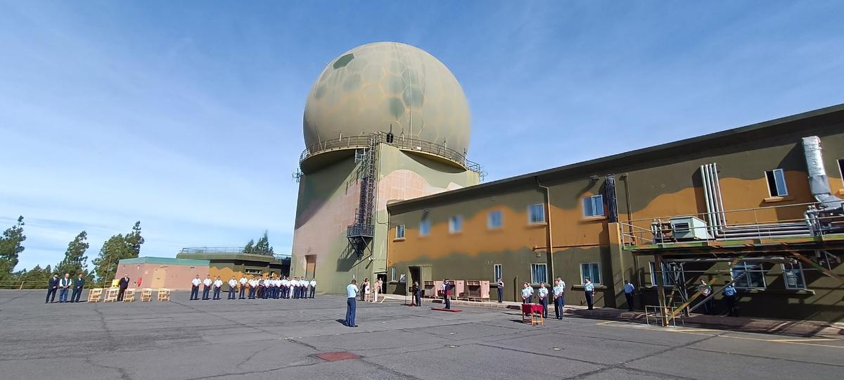 Un momento de la toma de posesión.