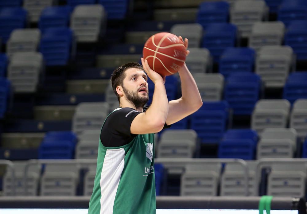 El Unicaja abre su entrenamiento al público