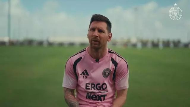 Leo Messi: "Ha sido espectacular ver el nuevo estadio"